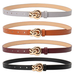 Cwabe0935_Fashion Snap Knotted Belt