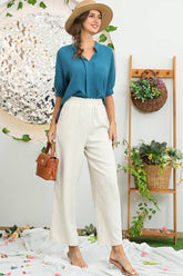 Women Fashion Medium Sleeved Shirt_Cwtbls195