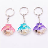 NEW SHELL STARFISH KEYCHAIN SOUVENIR PENDANT_CWMM3700