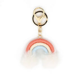 KEYCHAIN COTTON WOVEN CAR PENDANT BOHO POM POM_CWAB5017