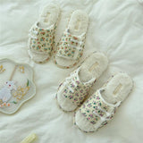QIPAO BUTTONED WINTER OPEN TOE HOME SLIPPERS_CWMM2988