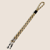 COLORFUL DUAL COLOR BLOCK BRAIDED GLASSES LANYARD_CWMM1157