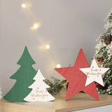 CHRISTMAS TWO TONE PAINTED WOODEN HANGING DECOR_CWAJE05391