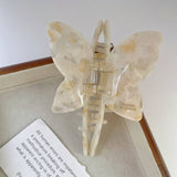 ALL MATCH BROWN BUTTERFLY WING HAIR CLIP_CWAHA1330