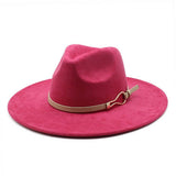 GOURD BUCKLE BELT SUEDE HAT KNIGHT HAT SUN HAT_CWAH2523