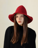 Halloween Character Wool Wizard Hat With Big Brim