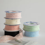 Water Ripple Hollow Jacquard Embroidery Ribbon_Cwmm5790