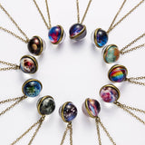 Cwaje2502_Luminous Double-Sided Universe Starry Sky Necklace
