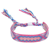 ETHNIC STYLE COLORFUL TASSEL WOVEN BRACELET_CWAJE0709