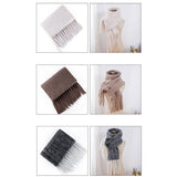 Wool Knit Scarfthick Long Solid Winter Wrap_Cwasc0166