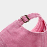 Vintage Washed Pink Heart Baseball Cap_Cwah04569
