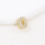 Tiny Zirconia Pendant 26 Letters Necklace_Cwmm5863