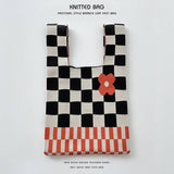 Flower Series Versatile Knitted Bag