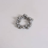 PEARL HAIR TIE BOHO BUN HOLDER FOR WOMEN_CWAHA6762