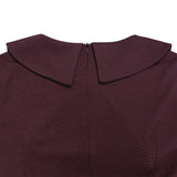 FASHIONABLE AND ELEGANT COMMUTER LONG DRESS_CWDMD3698