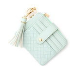 DIY ZIPPER WALLET WITH KEYCHAIN MULTI CARD HOLDER_CWAB4992