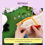 DIY HAND KNITTED DOLL ALPACA MATERIAL KIT_CWMM0809