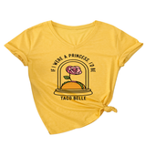 FUNNY WOMENS TEE PRINCESS TACO PRINT_CWTTS1522