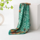 Vintage Cashew Flower Small Square Scarf_Cwasc0935