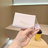 Cute Cartoon Pendant Mini Trifold Wallet_Cwab06195