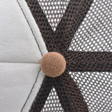 SUMMER COLOR BLOCK MESH OUTDOOR HAT TRUCKER HAT_CWAH1365