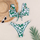 Womens Backless Bikini Sexy Multi-Color Swimwear