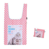 FOLDING DOUBLE SHOPPING BAG LARGE HANDBAG_CWAB1818