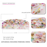 ACETATE SHEET COMB THICK GRADIENT TEETH HAIR COMB_CWAHA4190