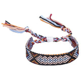 ETHNIC STYLE COLORFUL TASSEL WOVEN BRACELET_CWAJE0709