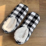 Winter Snowflake Soft-Soled Socks Slippers_Cwms1214