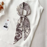 LETTER CREATIVE DOUBLE LAYER HAIRBAND HEAD SCARF_CWASC1525