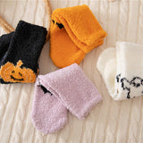 HALLOWEEN THICKENED CORAL FLEECE SOCKS_CWMS0620