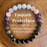 Colorful Round Beaded Natural Stone Bracelet_Cwmm11258