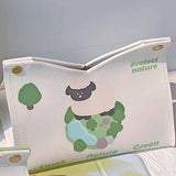 ENVIRONMENTALLY FRIENDLY EARTH SIMPLE TISSUE BOX_CWMM2264
