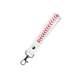 HAND SEWN LEATHER BRACELET KEYCHAIN_CWMM0564