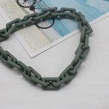 SPRAY PAINTED WOMENS BAG CHAIN BAG STRAP_CWMM5092