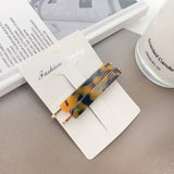 ACETATE SIDE BANG CLIP FRENCH MINIMALIST HAIR PIN_CWAHA2087