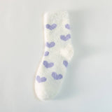 MID TUBE WINTER WARM CUTE PLUSH SNOW SOCKS_CWMS0791