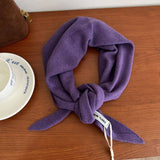 100% Merino Wool Triangle Scarf Wrap_Cwov00280