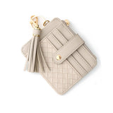 DIY ZIPPER WALLET WITH KEYCHAIN MULTI CARD HOLDER_CWAB4992