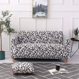 STRETCH SOFA COVER SOLID PRINT ALL IN ONE FIT_CWMM8309