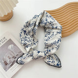 COTTON LINEN SQUARE SCARF FOR WOMEN S NECK WRAP_CWMS0672