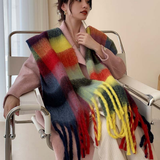 PLUSH AC SCARF THICK SOFT WINTER WRAP_CWASC2701