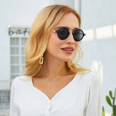 STEAMPUNK SMALL ROUND FRAME SUNGLASSES_CWASG0625