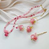 SWEET OIL PAINTING STYLE BEADED SET_CWAJE1701