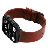 IWATCH7 1 SE CRAZY HORSE WAX LEATHER STRAP_CWWW0079