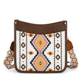 Vintage Bohemian Print Crossbody Tote Bag_Cwab2698