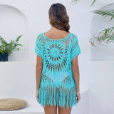FRINGE SKIRT WITH BEACH SWIMSUIT COVER UP_CWMW0645