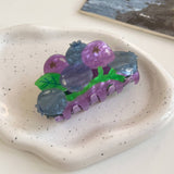 Tulip Lily Rose Hair Claw, Acrylic Flower Clip