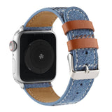 IWATCH8 1 PLUSH CHECKERED LEATHER STRAP_CWWW0049